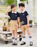 N10435AB幼儿园夏季园服-2021夏季新款园服|2021英伦风校服