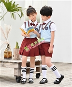 N10451AB幼儿园夏季园服-2021夏季新款园服|2021英伦风校服