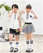 N10453AB幼儿园礼服款式-2021夏季新款园服|2021英伦风校服