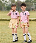 N10455AB幼儿园夏季园服-2021夏季新款园服|2021英伦风校服