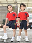 N10485幼儿园夏季园服-2022夏季新款园服|2022运动款校服|恩贝依顿园服