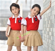 N10489AB幼儿园夏季园服-2022夏季新款园服|2022英伦风校服|恩贝依顿园服