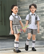 N10509AB幼儿园夏季园服-2022夏季新款园服|2022英伦风校服|恩贝依顿园服